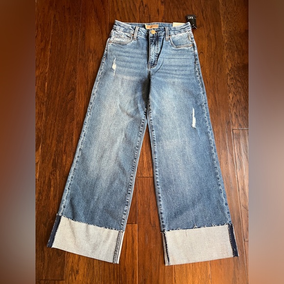 Kut from the Kloth Denim - Kut from the Kloth jeans- Meg- High Rise- Trouser Wide Leg - Exclusive